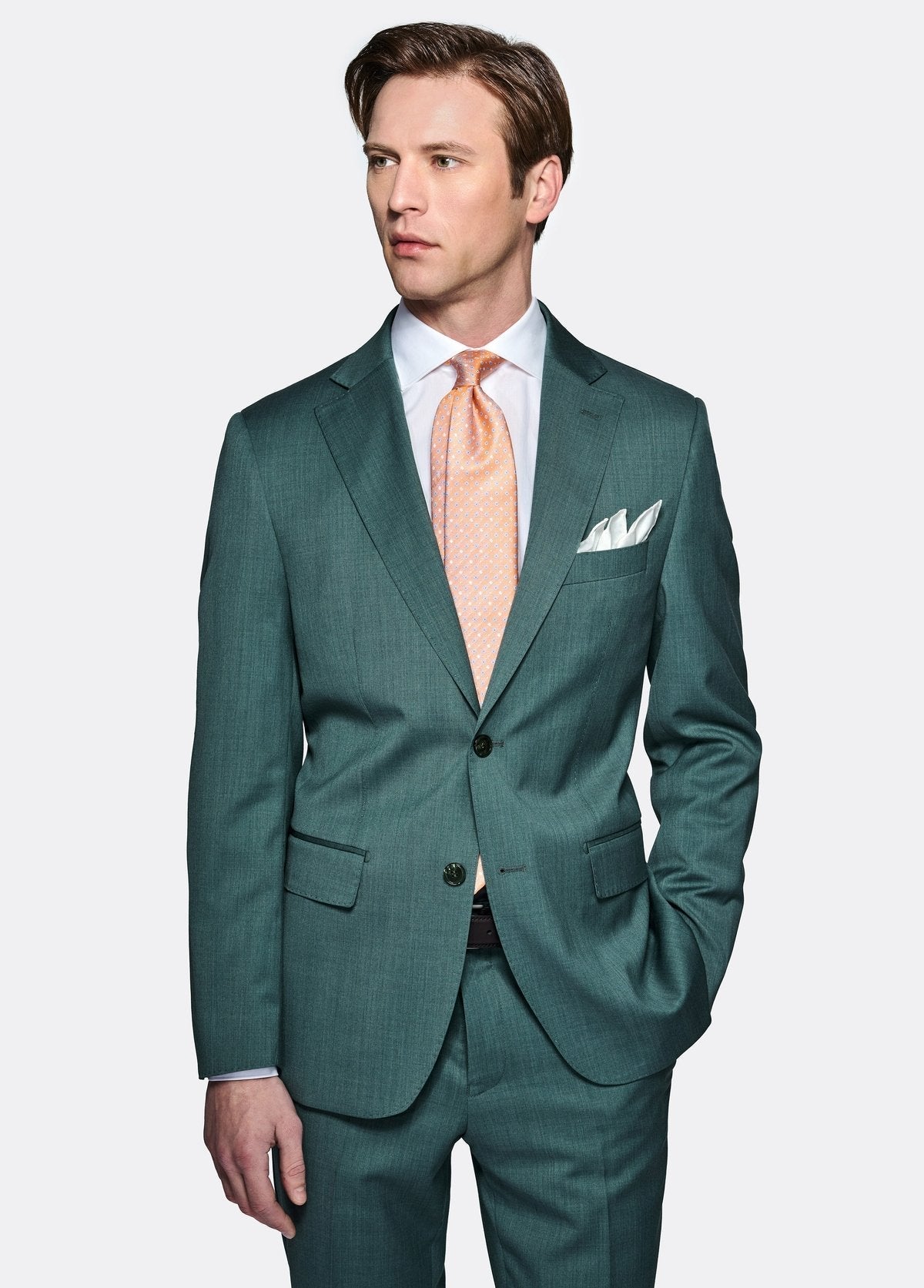 Abito in misto lana tela elastica