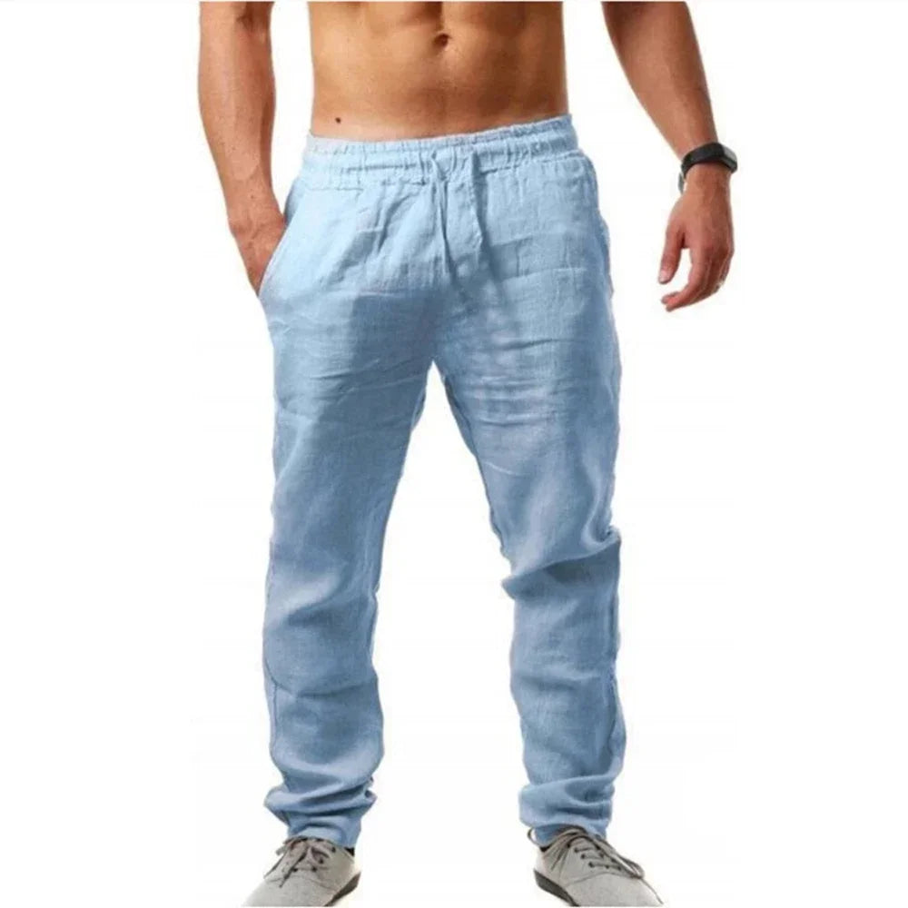 Pantaloni casual da uomo estivi