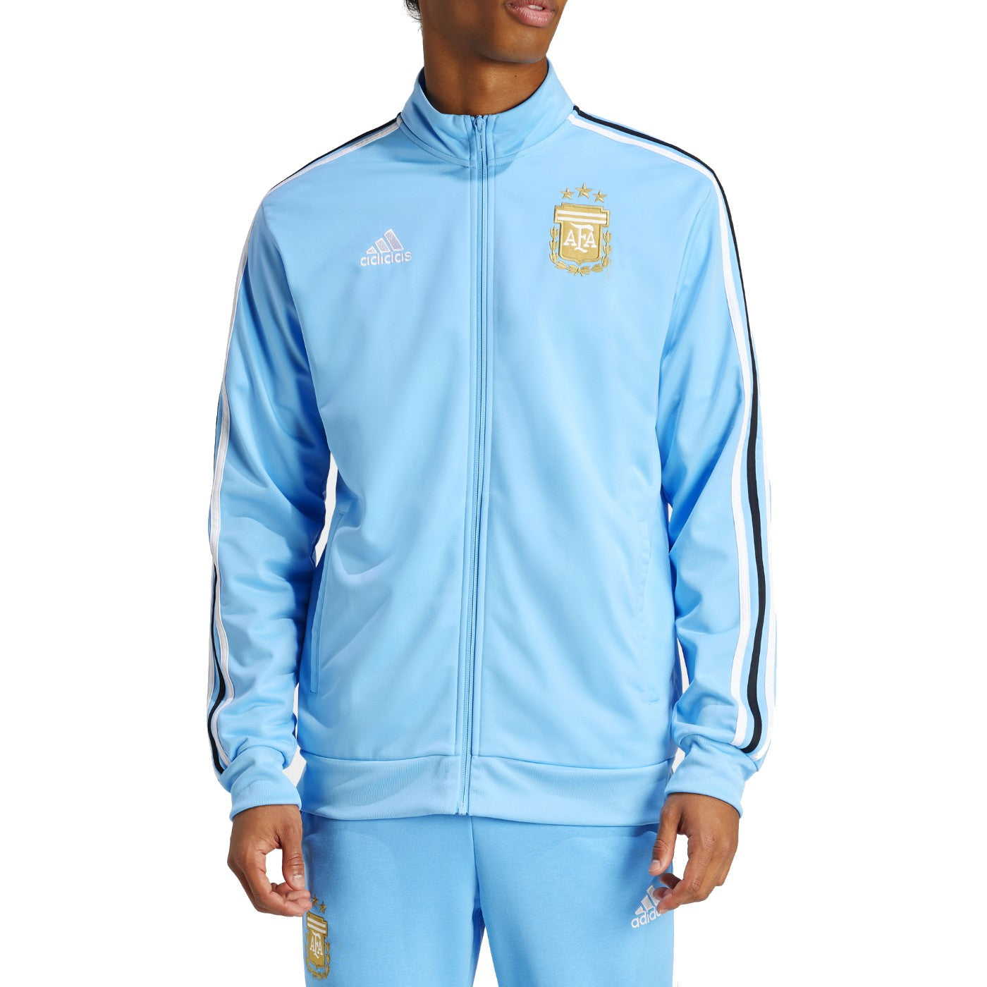Argentina Casual 3S presentation Soccer tracksuit 2024/25 - Adidas-0