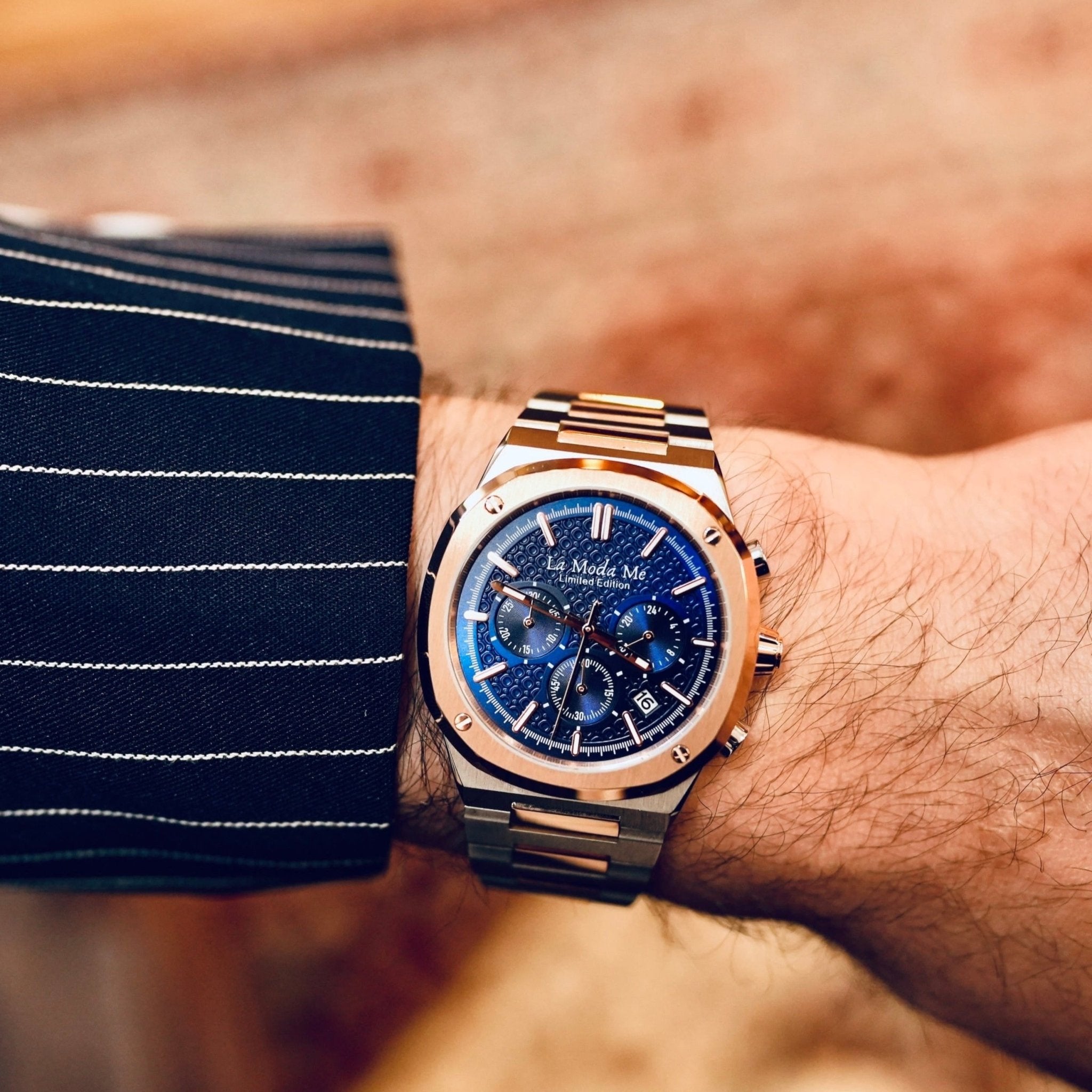 King Harald's Blue Jewel AG6 Watch - Premium Luxury Timepiece
