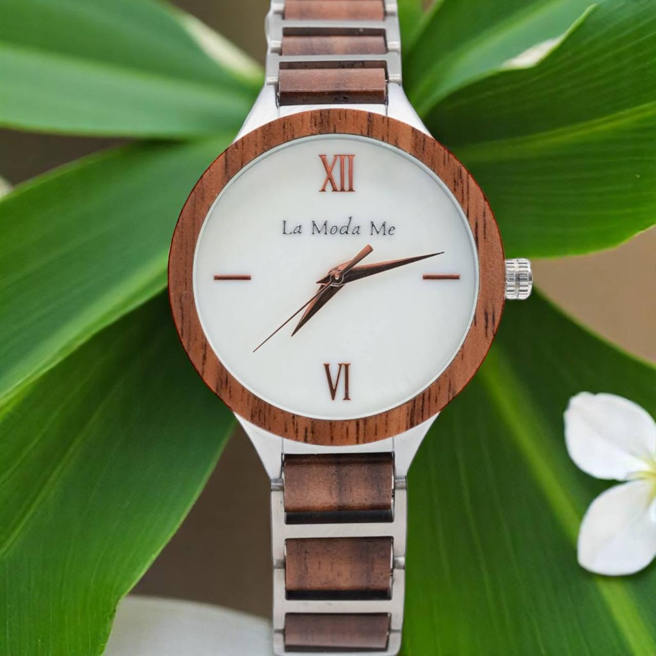 Watch Vita - Eco-Friendly Walnut & Alloy Elegant Women's Watch