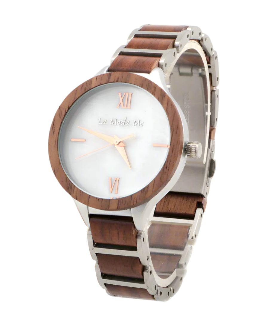 Watch Vita - Eco-Friendly Walnut & Alloy Elegant Women's Watch